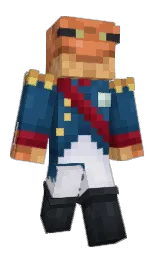 bonzle's Minecraft skin wearing the Migrator cape