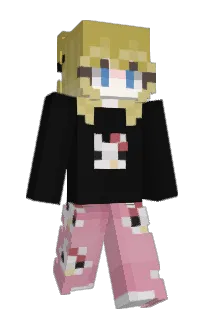Front of Schuqui's skin