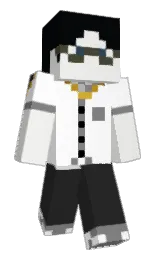 WhittyGC's Minecraft skin wearing the Migrator cape