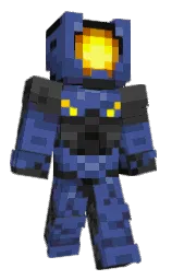 mine shaft and cod gray Minecraft skin — Classic model