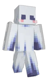 athens gray and mystic Minecraft skin — Classic model — first worn by LeeMoreLikePee