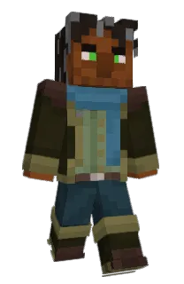 Front of Minecraft skin