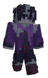 port gore and shuttle gray Minecraft skin — Classic model — first worn by crumblingdreams