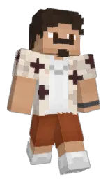 treehouse and cod gray Minecraft skin — Classic model — first worn by DavidBNDK