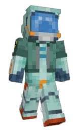 jet stream and shadow green Minecraft skin — Slim model