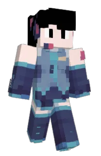 Front of Felpi's skin