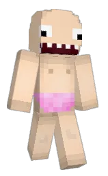 light apricot and negroni Minecraft skin — Classic model — first worn by Robert714
