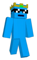azure radiance and sahara Minecraft skin — Classic model