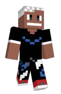 Front of Obtin's skin