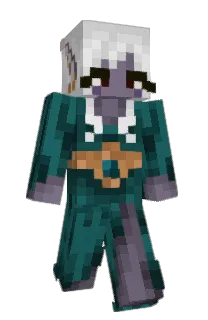 Front of krettle's skin
