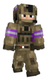 tobacco brown and hemlock Minecraft skin — Classic model