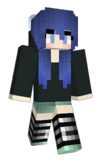 Front of Minecraft skin