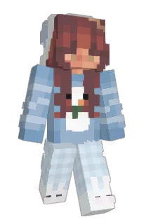 Front of utmi's skin
