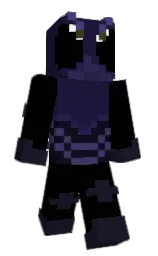 black and haiti Minecraft skin — Slim model — first worn by BlueChe3to