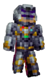 shuttle gray and gun powder Minecraft skin — Classic model — first worn by Vking24