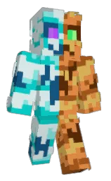I_am_Sand1116's Minecraft skin wearing the Home cape