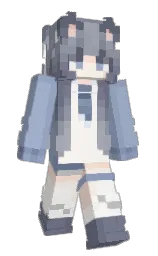 Slim Minecraft skin