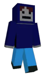 deep cove and curious blue Minecraft skin — Classic model