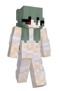 Front of Corkv's skin