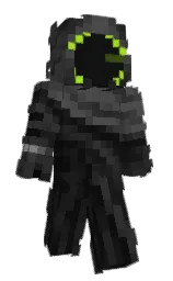 mine shaft and cod gray Minecraft skin — Slim model — first worn by AC1DCL0WNN