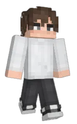 iron and porcelain Minecraft skin — Classic model — first worn by Lorissimo059
