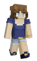 Slim Minecraft skin