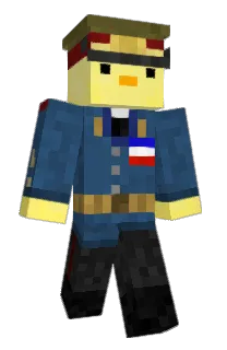 Front of Minecraft skin