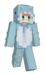 pigeon post and nepal Minecraft skin — Slim model — first worn by Luna_TheGame