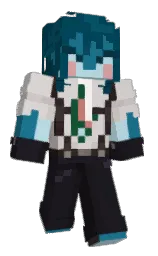 baltic sea and astronaut blue Minecraft skin — Classic model — first worn by Jubilbee_