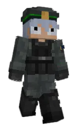 ivqnck's Minecraft skin wearing the Mojang Office cape