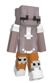 Front of Minecraft skin