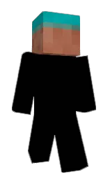 santa fe and bondi blue Minecraft skin — Classic model — first worn by Hypigsel