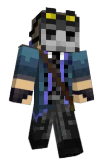 Front of charcollie's skin