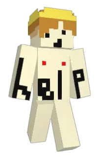Front of Minecraft skin