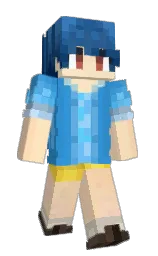 aAclemon's Minecraft skin wearing the 15th Anniversary cape