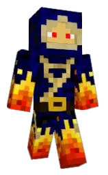 stratos and navy blue Minecraft skin — Classic model