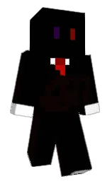 black and creole Minecraft skin — Slim model
