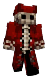 RadCadaver's Minecraft skin wearing the Pan cape