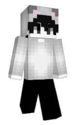 Maksely's Minecraft skin wearing the Aurora cape