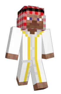 Front of Halal's skin