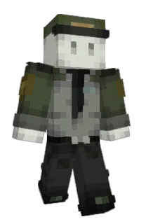 Front of Minecraft skin