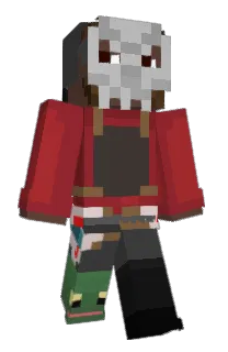 Front of Mangoworm's skin
