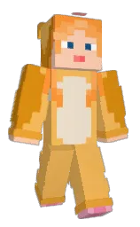 casablanca and golden bell Minecraft skin — Classic model