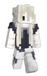 goatnasmalcu's Minecraft skin wearing the Purple Heart cape