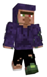 wnuczek's Minecraft skin wearing the Twisted cape