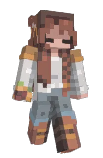 Front of CrunchyPeaches's skin