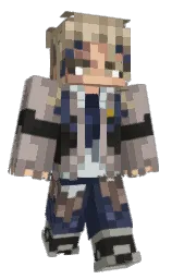 old rose and americano Minecraft skin — Classic model — first worn by P1xel_07