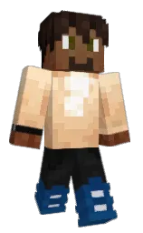 deep sapphire and negroni Minecraft skin — Classic model — first worn by KubinoSK