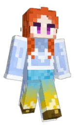Slim Minecraft skin