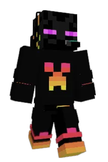 3D_Enderman Minecraft avatar full body